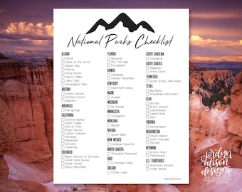 Bryce canyon park Etsy photograph relating to Printable National Park Checklist named Bryce canyon park Etsy